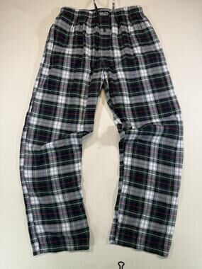 Polo Ralph Lauren Men's Cotton Flannel Plaid Pajama Pants Elastic Waist M